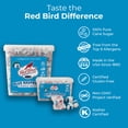 thumbnail image 3 of Red Bird Blue Raspberry Flavored Candy Puff, Individually Wrapped Candy, Allergen-Free, 22 oz Tub, 3 of 8