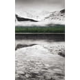 thumbnail image 2 of Audit, Lisa 22x32 Gold Ornate Wood Framed with Double Matting Museum Art Print Titled - Waterfowl Lake Panel III BW with Color, 2 of 4