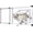 Fit 28.5"-32"Window, variant on Window Pet Door Fit 22"-28.5" Window Adjustable Width Aluminum Frame