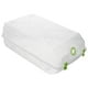 thumbnail image 4 of Caja de almacenamiento de zapatos Novedad Cajas de almacenamiento de zapatos de plástico transparente apilables Estuches de caja de zapatos 22 * ​​13 * 37 cm (Verde), 4 of 7