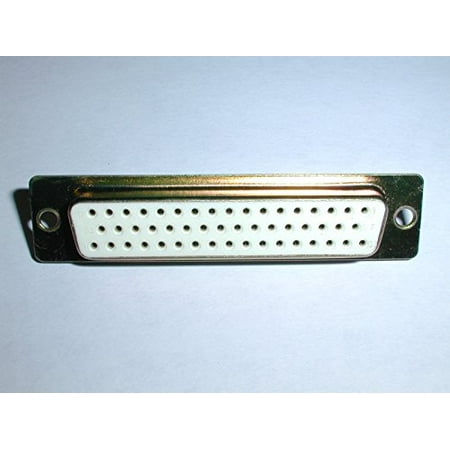 D-sub Contacts (Pan Pacific DS-50S Db50 Female D-Sub Solder Type Connector Gold Plated Contacts Yellow Zinc Shell (Price Per Each) -)