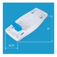 thumbnail image 6 of Carex Adjustable Bath Transfer Bench with Safety Handles, Comfortable Seat, Fits Most Bathtubs, 300 lb Capacity, 6 of 8