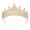 Gold + White Diamonds, variant on Birthday Crowns for Women Elegant Queen Crystal Crowns Wedding Tiaras for Prom Birthday Cosplay Costumes (Gold)