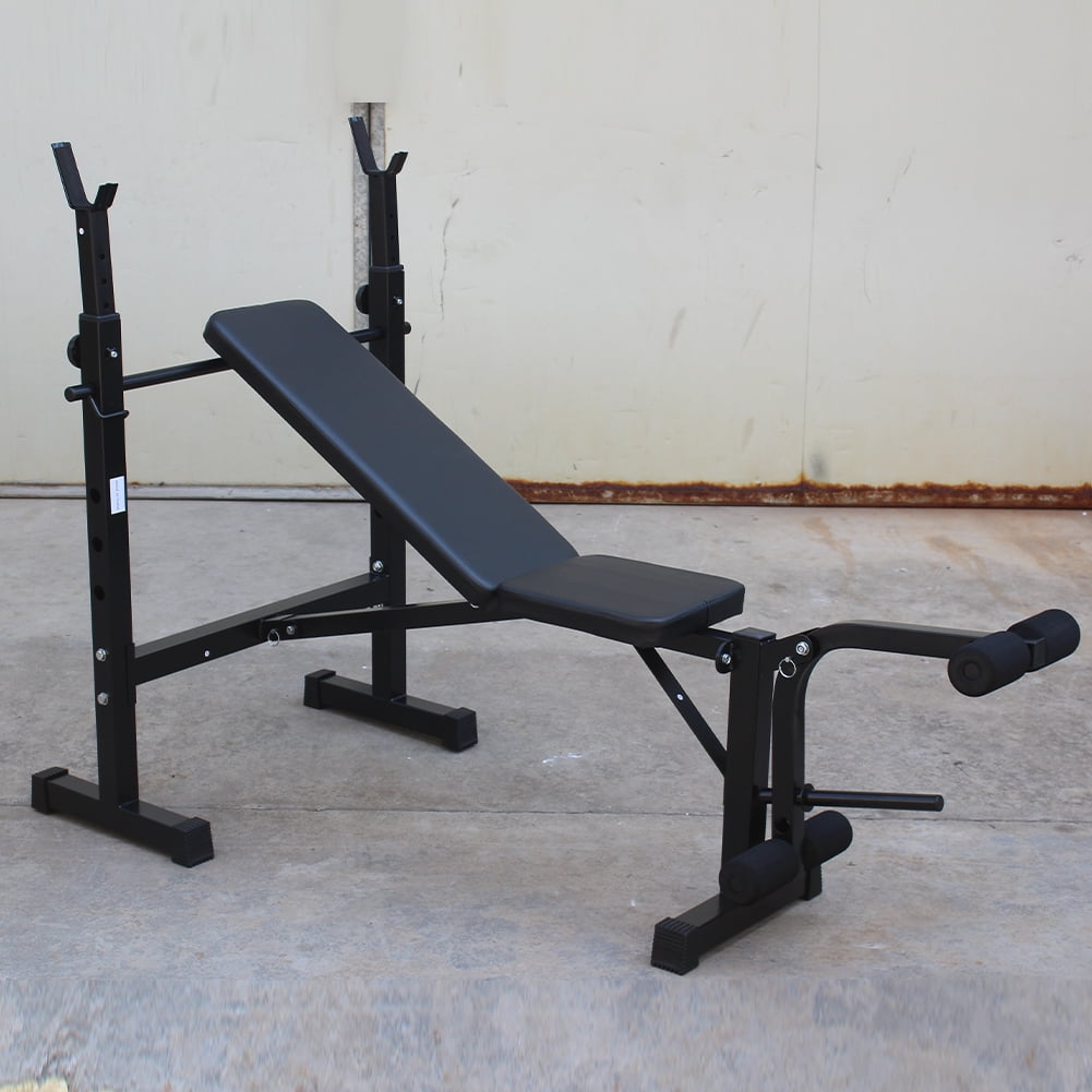 Power Tower With Bench Pull Up Bar Dip Station For Gym Home Living Room Adjustable Height Dip Stand Heavy Duty Multi-Function Fitness Rack