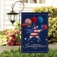 thumbnail image 4 of Independence Day Garden Flag Linen Garden Flag Border Outdoor Patio Decorative Flags Holiday Celebration Hanging Flag, 4 of 5