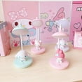 thumbnail image 4 of Lámpara de escritorio Kawaii Sanrio Hello Kitty Cinnamoroll, luz de noche Led táctil de tres posiciones, lámpara de mesita de noche para estudio, regalo para estudiantes, 4 of 4
