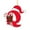 Q, variant on Linnome Acrylic Family Tree Christmas Ornament - 26 Letter Pendant for Festive Home and Party Decor