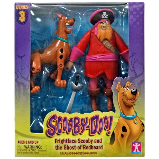 Scooby-Doo Frightface Scooby & The Ghost of Redbeard Action Figure, 2 ...