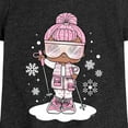 thumbnail image 3 of Lol Surprise! - Snowbunny And Snowflakes - Toddler & Youth Girls Short Sleeve Graphic T-Shirt, 3 of 5