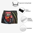 thumbnail image 3 of Gukieu farm work Print Men's Boxer Briefs, High Elastic Moisture Wicking Boxer Briefs Underwear-Large, 3 of 5
