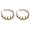 2B, variant on Lightweight Shark Tooth Hair Band,U-Shaped Hairband with Zigzag Teeth,Hair Accessory for Women Men Teens and Girls 2pcs