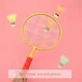 thumbnail image 3 of OULII 1 Set Kids Toy Badminton Rackets Nbr for Hand Eye Coordination and Reaction Cultivation, 3 of 8