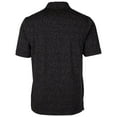 thumbnail image 3 of Men's Cutter & Buck Black Stephen F Austin Lumberjacks Advantage Space Dye Tri-Blend Polo, 3 of 3