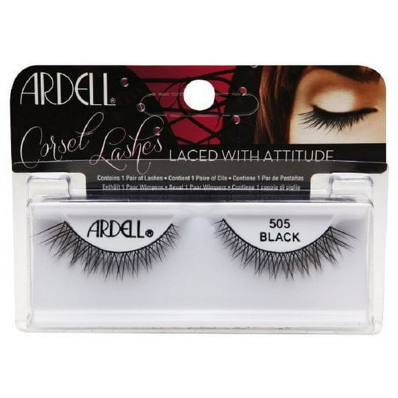 3pc Ardell Corset Lashes, 505 Black
