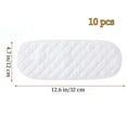 thumbnail image 2 of Reusable Baby Diapers,3 - Layers Cotton Diaper,Solid Cloth Diaper,10 Pcs Casual Infant Baby Cloth Diaper Covers,Nappy Liners Insert,Cotton Washable Baby Care Products,4.7 * 12.6 in, 2 of 8