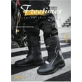 thumbnail image 2 of Botas de moto elegantes: diseño clásico, cómodas y transpirables, adecuadas tanto para desplazamientos diarios como para conducción informal.,Negro,44, 2 of 21