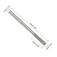 thumbnail image 3 of Chucking Reamers 5.9mm High Speed Steel Cobalt M35 Round Shank 6 Straight Flutes Machine Milling Cutter, 3 of 4