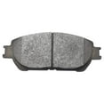 thumbnail image 3 of TRQ Front & Rear Premium Posi Metallic Brake Pad & Rotor Kit w/Fluids for Toyota BKA18726, 3 of 6
