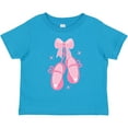 thumbnail image 3 of Inktastic Ballerina Pink Ballet Slippers Girls Toddler T-Shirt, 3 of 5