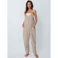 thumbnail image 2 of Mono casual de verano AUTOMET en beige y gris, 2 of 5