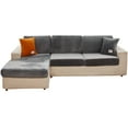 thumbnail image 3 of 2022 Universal Sofa Cover, Stretch Velvet Couch Cushion Slipcovers Replacement, Anti-Slip L-Shape Sofa Covers, Chaise Lounge Sofa Slipcover (Grey, 1-Seater Cushion Cover), 3 of 16