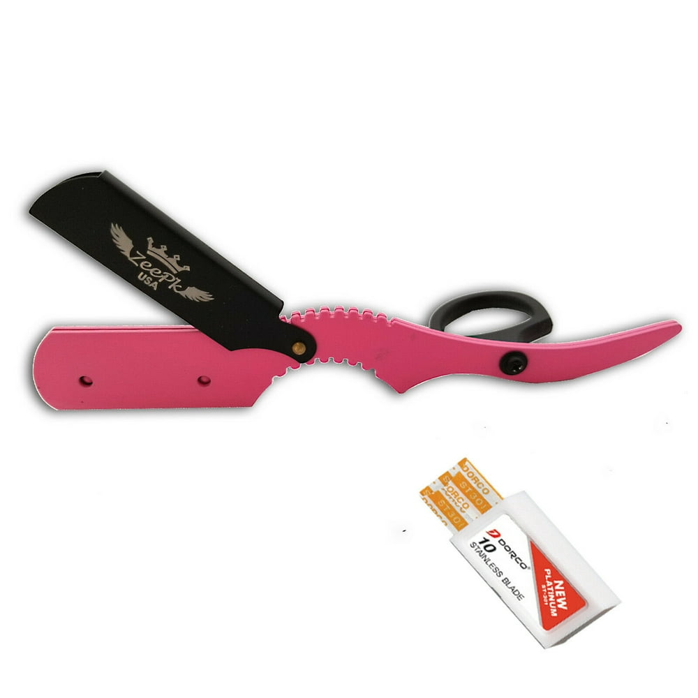 10 ST301 Shavette Finger Razor Barber Razor Finger Insert USA Rapada