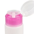thumbnail image 2 of Empty Clear Pump Dispenser Bottle Portable 60ml Empty Bottle Nail Polish Remover Container Cleaner Container Plastic Empty Bottle, 2 of 3
