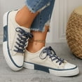 thumbnail image 3 of Mepaouo Canvas Shoes for Women Casual Low Top Fashion Sneakers Lightweight Running Walking Tennis Flats, 3 of 7