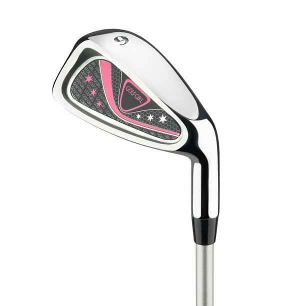 GolfGirl FWS3 Ladies Golf Clubs Set with Cart Bag, All Graphite, Left Hand,  Pink