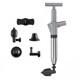 thumbnail image 1 of Desatascador de fregadero manual, removedor de obstrucciones universal para fregaderos de cocina domésticos (gris) Ehuebsd  Libre de BPA, 1 of 2