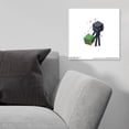 thumbnail image 5 of Gallery Pops Minecraft - Isometric Enderman Wall Art, Unframed Version, 12" x 12", 5 of 5