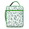 thumbnail image 5 of Flower Insulated Lunch Box Student Reusable Lunch Bag with Water Bottle Holder Portable Lunch Bag Picnic Beach, 5 of 6