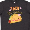 thumbnail image 4 of Inktastic Taco Princess- Cute Taco Youth T-Shirt, 4 of 5