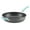 Gray with Light Blue Handle, variant on Rachael Ray Create Delicious 12.5" Hard-Anodized Aluminum Nonstick Deep Frying Pan, Burgundy Handle
