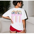thumbnail image 2 of Hilary Duff Lucky Me Tour T-Shirt, Cartoon Lizzie McGuire Tee, Y2K Fan Gift, 2 of 5
