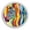 Multicolor 5, variant on PhooArto Zebra Rainbow Print 4 PCS Crystal Glass Cabinet Knobs, Drawer Kitchen Cabinets Dresser Cupboard Wardrobe Pulls Handle - Glowing in the Dark