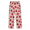 thumbnail image 2 of Heart Strawberry Flower Pajama Pants Soft Lightweight Lounge Pants Bottoms Sleep Pants Warm Comfy, 2 of 9