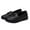 Black, variant on Xfvqtps Womens Comfortable Walking Shoes Round Toe Slip on Flats with Non Slip Sole Breathable Mesh Upper for All Day Wear Indoor Outdoor Black