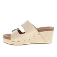 thumbnail image 3 of Corkys Womens Main Squeeze Studded Wedge  Casual Shoes, 3 of 5