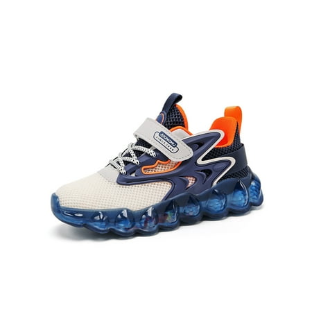 

Ferndule Kids Comfort Round Toe Athletic Jogging Nonslip Flat Durable Trainers