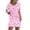 Pink-bow, variant on Ekouaer Pajama Set for Women 2 Piece Lounge Set Short Sleeve Tops and Shorts Soft Sleepwear