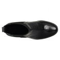 thumbnail image 4 of Vince Camuto Denniel Black Pull On Rounded Close Toe Block Heeled Ankle Boots (Black, 6), 4 of 5