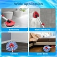 thumbnail image 5 of Spin Mop  & Scrubber Brush Set Compatible with  RinseClean 2-, 4 Microfiber  Heads, 1 Handle, 1 Base & Scrub Brush Combo, 5 of 6