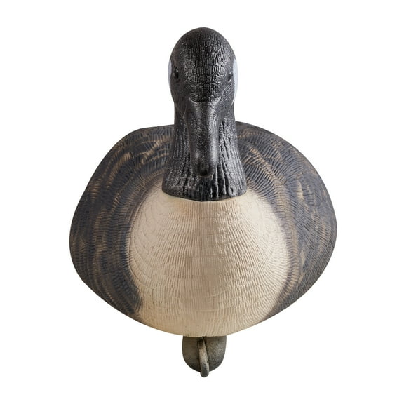 KFFKFF Canada Goose Hunting Decoys, Outdoor Waterfowl Decoys with Realistic Paint, Durable Plastic Floaters for Pool, Pond, Lake, or Garden Decoration, Lightweight and Portable, Set of 6