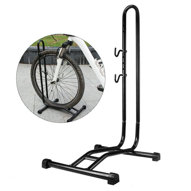 Bicycle Floor Stand Folding Bike Display Rack Mountain Mini Parking