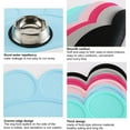 thumbnail image 3 of Silicone Pet Feeding Mat Non Slip Pet Food Placemat for Dog Cat Creative dog paw shape pet silicone table mat, 3 of 5