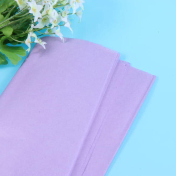 ADDHAT 5Pqt Papel Para Envolver Regalo Púrpura De Alta Saturación Y Material Duradero Para Uso En Manualidades