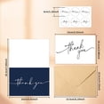 thumbnail image 2 of ZZAIXHL Graduation Thank You Cards With Envelopes & Matching Stickers Perfect for Business Weddings Baby & Showers, Graduations & Funerals 20pcs, 2 of 6