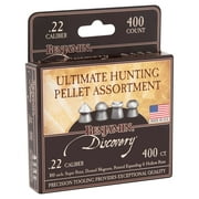Benjamin .22 Caliber Pellet Hunting Assortment 400ct, 22BHPA
