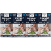 Disposable Poly Gloves for Food Handling, Cleaning 2000 Ct